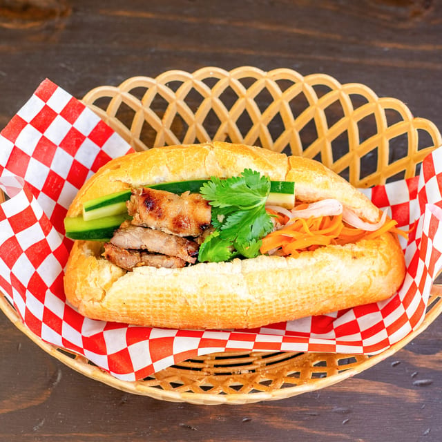 Grilled Pork Banh Mi.