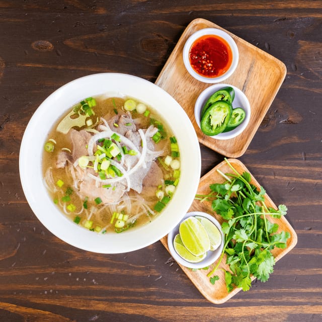 Beef Pho with a Choice of 1 Meat.