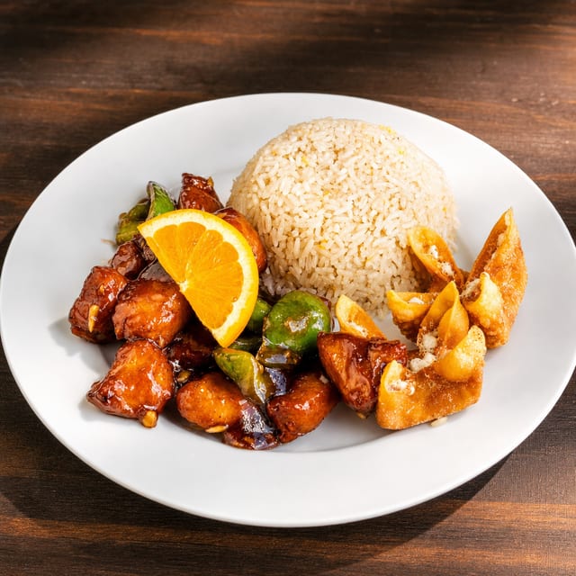 Orange Chicken.