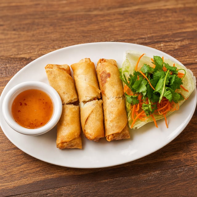 Fried Spring Rolls.