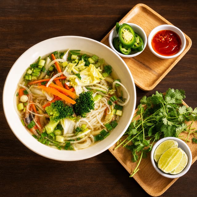 Veggie Pho.