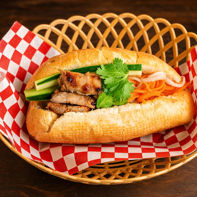 Grilled Pork Banh Mi.