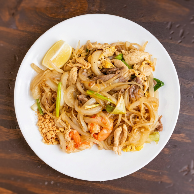 Combination Pad Thai.